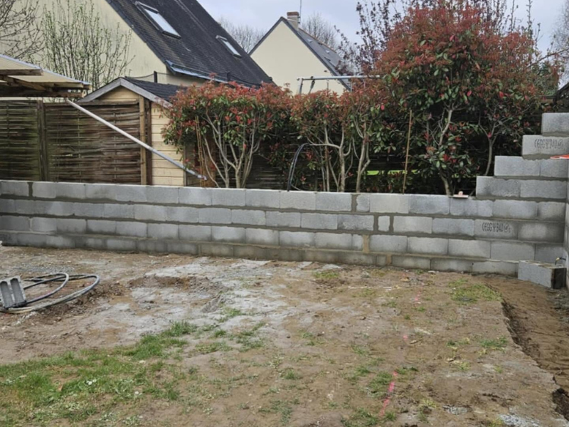 Réalisation de maçonnerie par Aubance Bâti 8