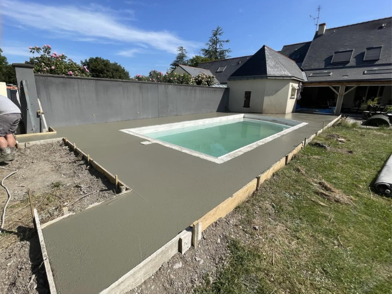 Ouvrage de maçonnerie générale réalisé par Aubance Bâti